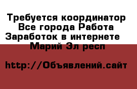 Требуется координатор - Все города Работа » Заработок в интернете   . Марий Эл респ.